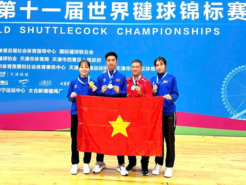 Đá cầu Đồng Tháp vươn xa  