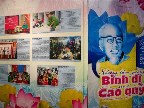 Triển lãm hơn 200 tài liệu, bài viết và hiện vật “Những tấm gương bình dị mà cao quý”