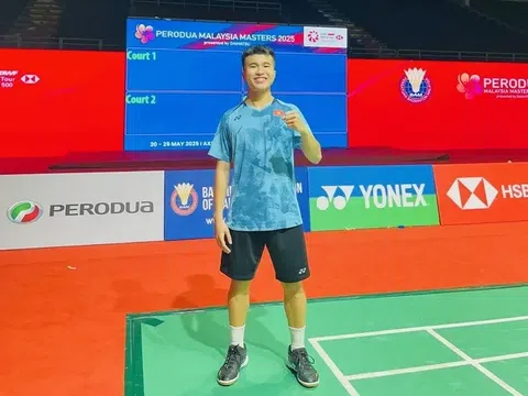 Giải Cầu lông Malaysia Masters 2025: Hải Đăng dừng bước ở vòng đấu chính