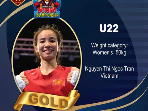 Giải vô địch Boxing U22 và Trẻ châu Á 2025: Đội tuyển Việt Nam giành 2 huy chương vàng trong ngày thi đấu cuối cùng