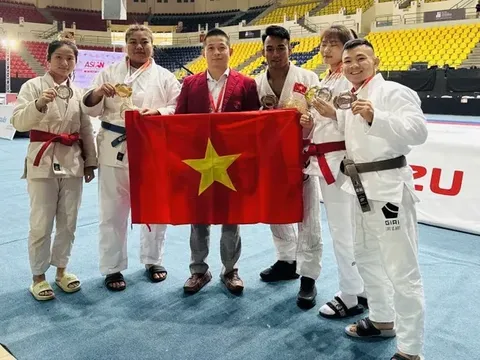Giải vô địch Ju-jitsu châu Á 2025: Việt Nam giành 2 huy chương vàng