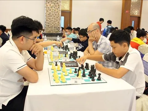Khởi tranh giải cờ Vua vô địch đồng đội quốc gia 2025