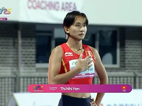 Giải vô địch Điền kinh châu Á 2025: Trần Thị Nhi Yến xuất sắc giành huy chương đồng cự ly 100m nữ