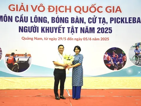 Phó Cục trưởng Cục Thể dục thể thao Việt Nam Lê Thị Hoàng Yến: “Thể thao giúp người khuyết tật nâng cao sức khỏe, tạo niềm vui trong cuộc sống”
