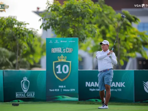Giải Golf Royal’s Cup 2025: Trần Thế Bảo vươn lên dẫn đầu