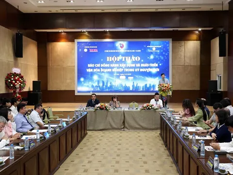 Báo chí đồng hành xây dựng và phát triển văn hóa doanh nghiệp trong kỷ nguyên mới