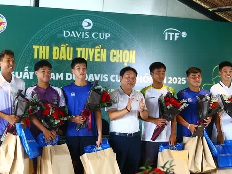 7 tay vợt tham dự vòng tuyển chọn đội tuyển quần vợt Việt Nam dự Davis Cup nhóm III - 2025