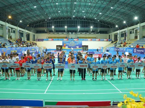 Gần 200 vận động viên tranh tài tại giải vô địch Cầu lông trẻ quốc gia 2025 - Cúp Donex