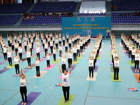 Bắc Giang hưởng ứng Ngày Quốc tế Yoga và khai mạc giải Yoga các câu lạc bộ tỉnh Bắc Giang mở rộng năm 2025