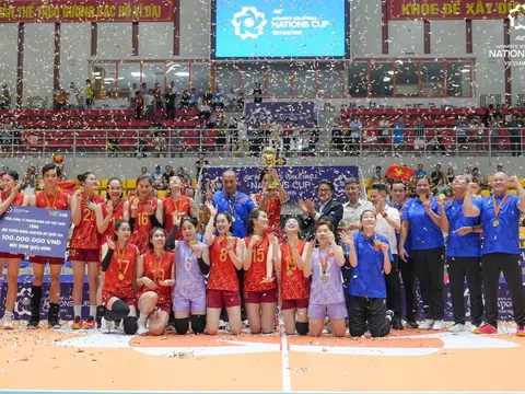 Vô địch AVC Nations Cup 2025, tuyển bóng chuyền nữ Việt Nam lên hạng 25 thế giới