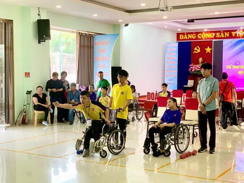 Giải vô địch Boccia người khuyết tật thành phố Hồ Chí Minh mở rộng 2025