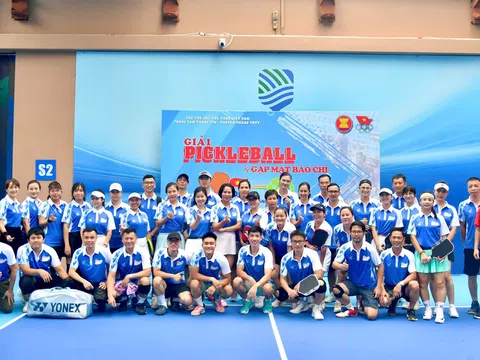 Cục Thể dục thể thao Việt Nam gặp mặt báo chí và tổ chức Giải Pickleball nhân kỷ niệm 100 năm Ngày Báo chí Cách mạng Việt Nam 