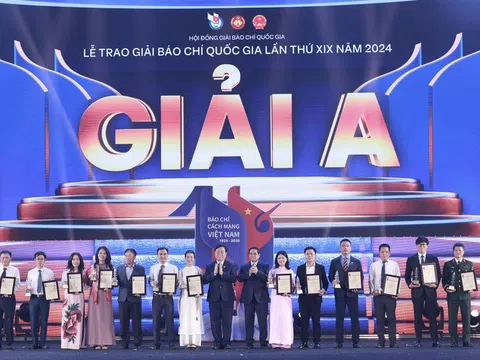 Trao giải Báo chí Quốc gia lần thứ XIX năm 2024 cho 128 tác phẩm xuất sắc