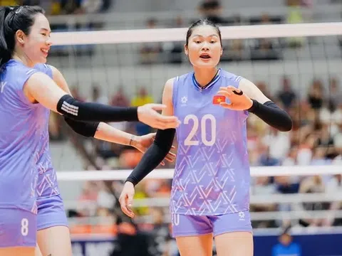 Bóng chuyền nữ Việt Nam dự Giải quốc tế Shanghai Future Stars 2025