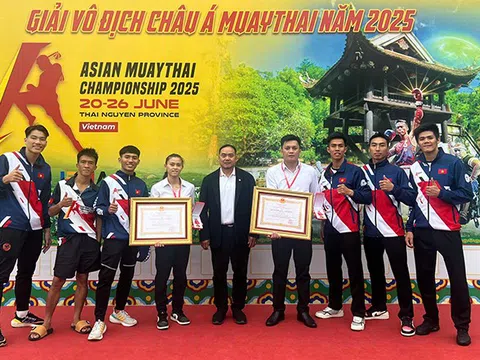 Giải Muay vô địch châu Á 2025: Giành 14 huy chương vàng, Việt Nam xếp thứ nhất toàn đoàn