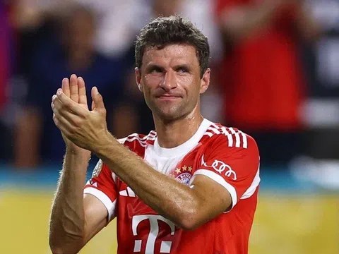 Tiền đạo Thomas Muller có thể trở thành đồng đội của Lionel Messi