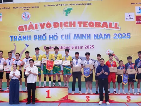 Giải vô địch Teqball TP.HCM năm 2025 khép lại thành công, tạo đà cho SEA Games 33