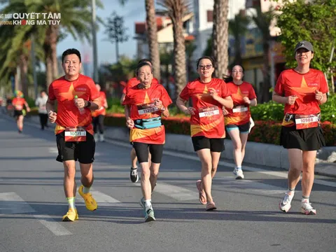Hơn 5.000 người tham gia Giải Chạy “Chung một quyết tâm - Vì cộng đồng không ma túy” tại Quảng Ninh