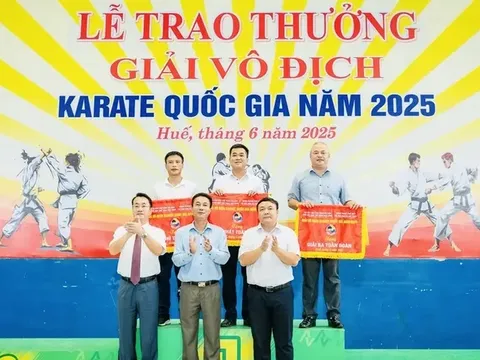 Giải Karate quốc gia 2025: Giành 4 huy chương vàng, Hà Nội bảo vệ ngôi vô địch toàn đoàn