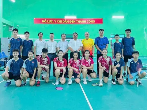 Phó Cục trưởng Nguyễn Hồng Minh thăm và làm việc tại Trung tâm Huấn luyện vận động viên trẻ quốc gia