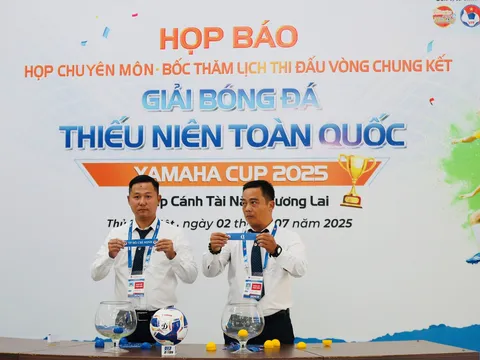 Giải Bóng đá Thiếu niên U13 toàn quốc 2025: Xuất hiện bảng đấu “tử thần”