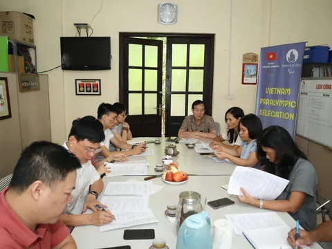 Triển khai các kế hoạch chuẩn bị cho Lễ kỷ niệm 30 năm thành lập Ủy ban Paralympic Việt Nam