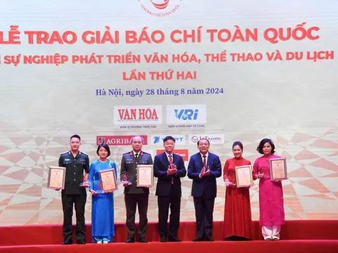 Bộ Văn hóa, Thể thao và Du lịch đổi tên gọi Giải Báo chí toàn quốc 