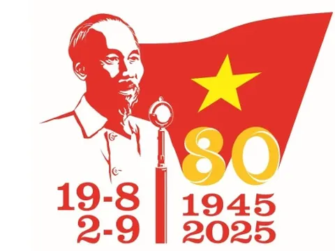 Phê duyệt mẫu biểu trưng sử dụng trong các hoạt động tuyên truyền Kỷ niệm 80 năm Cách mạng tháng Tám và Quốc khánh 2/9