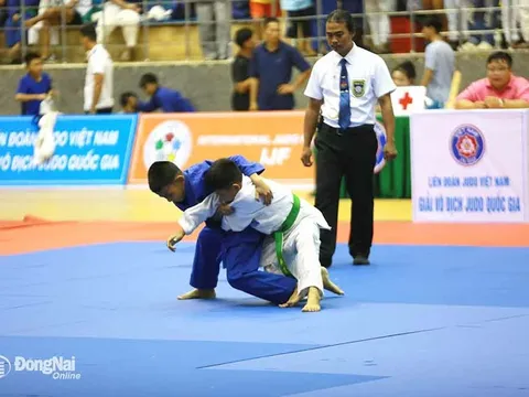 Hơn 700 vận động viên tranh tài Giải vô địch trẻ Judo quốc gia năm 2025   