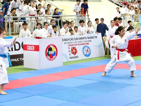 Giải vô địch Karate các Câu lạc bộ tỉnh Quảng Trị mở rộng lần thứ nhất