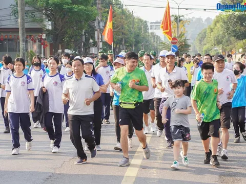 Bước tiến của phong trào thể dục, thể thao Quảng Ngãi