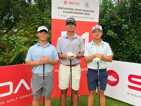Golf Việt Nam dự Giải Singapore mở rộng 2025 với 3 vận động viên