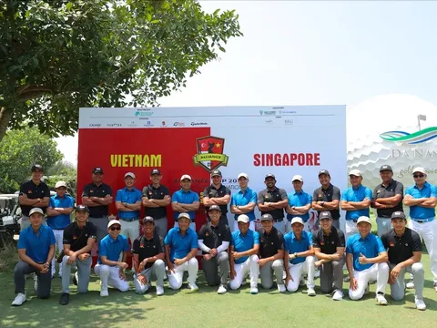Sắp diễn ra Giải Golf đối kháng Quốc tế Vietnam - Singapore Alliance Cup 2025