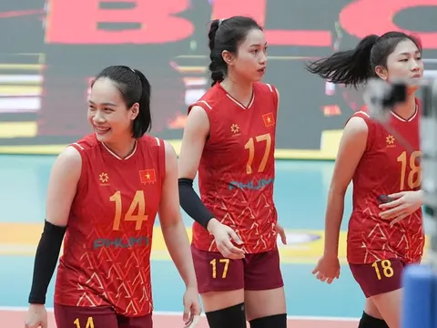 Giải Bóng chuyền Shanghai Future Stars 2025: Tuyển nữ Việt Nam thắng trận ra quân