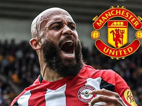 Tiền đạo Bryan Mbeumo vẫn chờ cơ hội khoác áo Man United