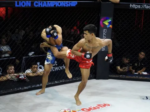 Võ sĩ MMA Việt Nam chấn thương nặng sau cú đá xoay tại LION Championship 24