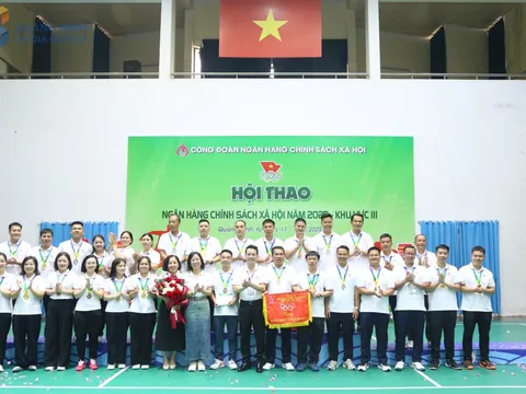 Gần 200 vận động viên tham dự Hội thao Ngân hàng Chính sách xã hội - Khu vực III