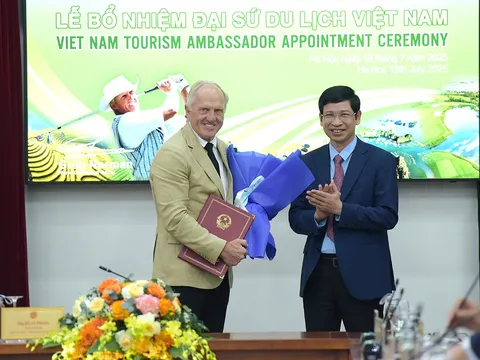Huyền thoại Golf thế giới Greg Norman được bổ nhiệm làm Đại sứ Du lịch Việt Nam nhiệm kỳ 2025-2030