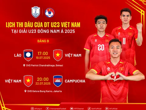Giải vô địch U23 Đông Nam Á 2025: Chờ chiến thắng đầu tay của đương kim vô địch