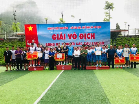 Câu lạc bộ FC An Bình vô địch Giải Bóng đá 7 người các Câu lạc bộ tỉnh Lai Châu lần thứ VII - năm 2025