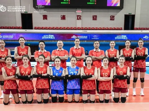 Giải Bóng chuyền Shanghai Future Stars 2025: Đội tuyển nữ Việt Nam xếp hạng 4 chung cuộc