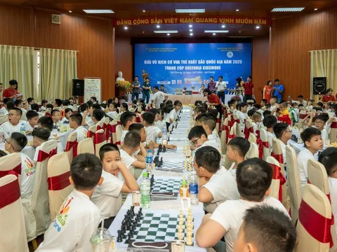 443 kỳ thủ tham dự Giải vô địch cờ Vua trẻ xuất sắc quốc gia 2025