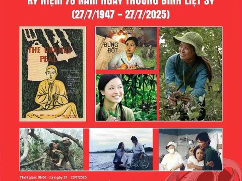 Chiếu phim miễn phí nhân kỷ niệm 78 năm Ngày Thương binh liệt sĩ