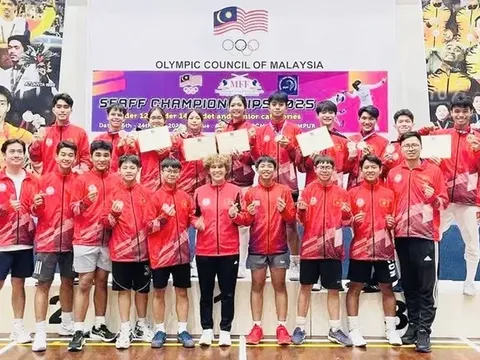 Việt Nam giành 4 huy chương vàng tại Giải vô địch Đấu kiếm trẻ Đông Nam Á 2025