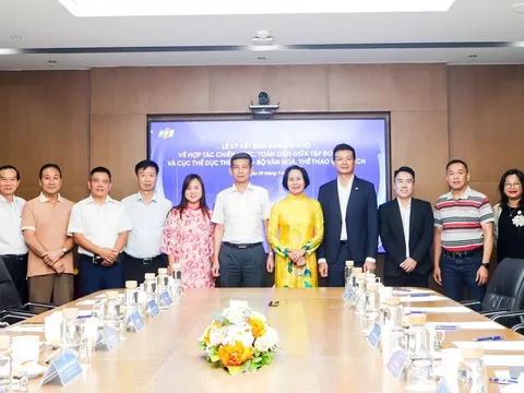 Cục Thể dục thể thao Việt Nam hợp tác truyền thông với Tập đoàn FPT