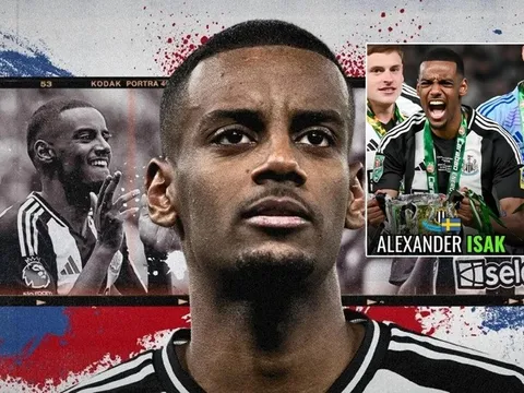 Tiền đạo Alexander Isak nổi loạn đòi rời Newcastle