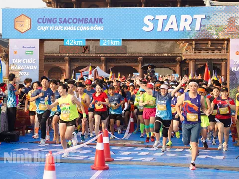 Giải Chạy “Tam Chúc Running 2025 - Dấu ấn tự hào” sẽ diễn ra vào cuối tháng 8/2025