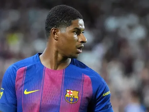 Marcus Rashford đối mặt nguy cơ không thể thi đấu cho Barcelona