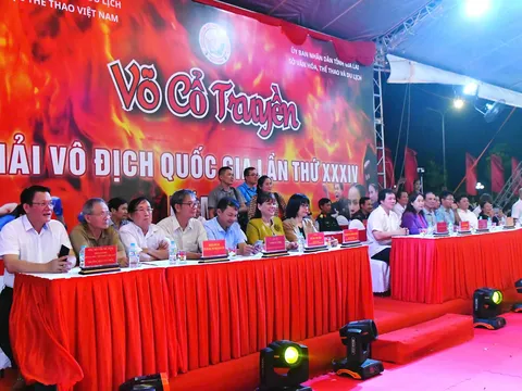 Khai mạc Giải vô địch Võ cổ truyền quốc gia lần thứ XXXIV năm 2025