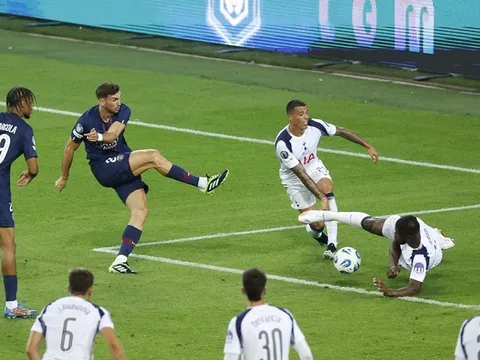 PSG đoạt Siêu cúp châu Âu sau cuộc lội ngược dòng kịch tính trước Tottenham